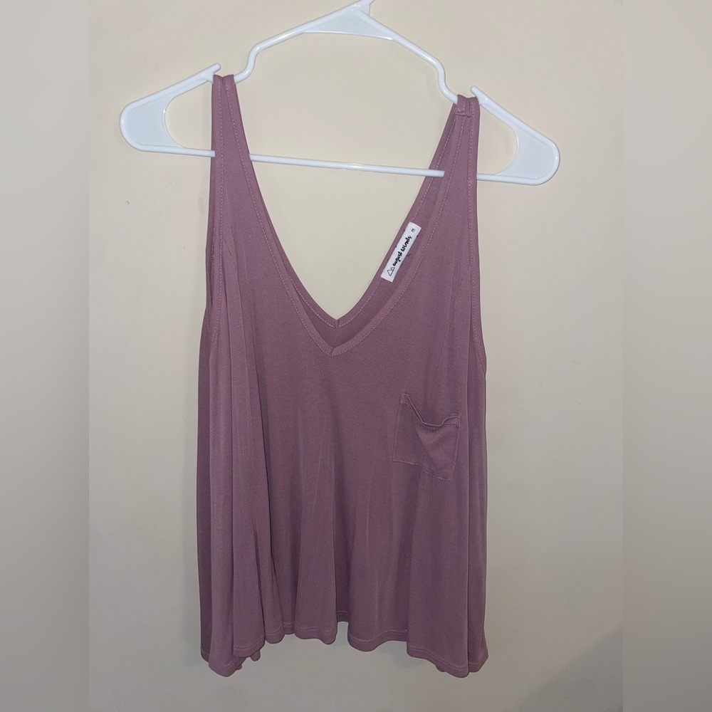 Pink Soft Touch Tank Top